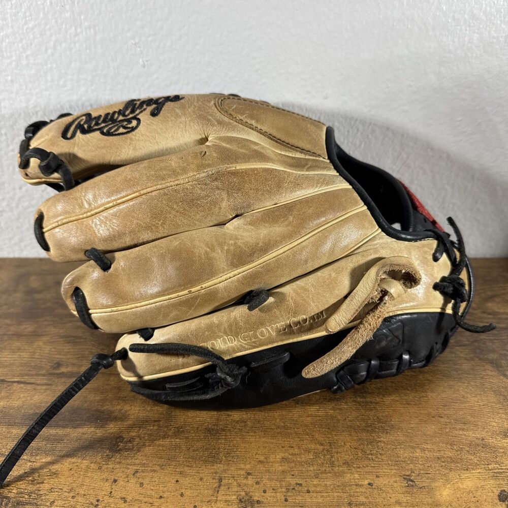 Rawlings GG Elite GGE115MTCBPT 11 1/2” Baseball Gold [Left Glove] for RHT